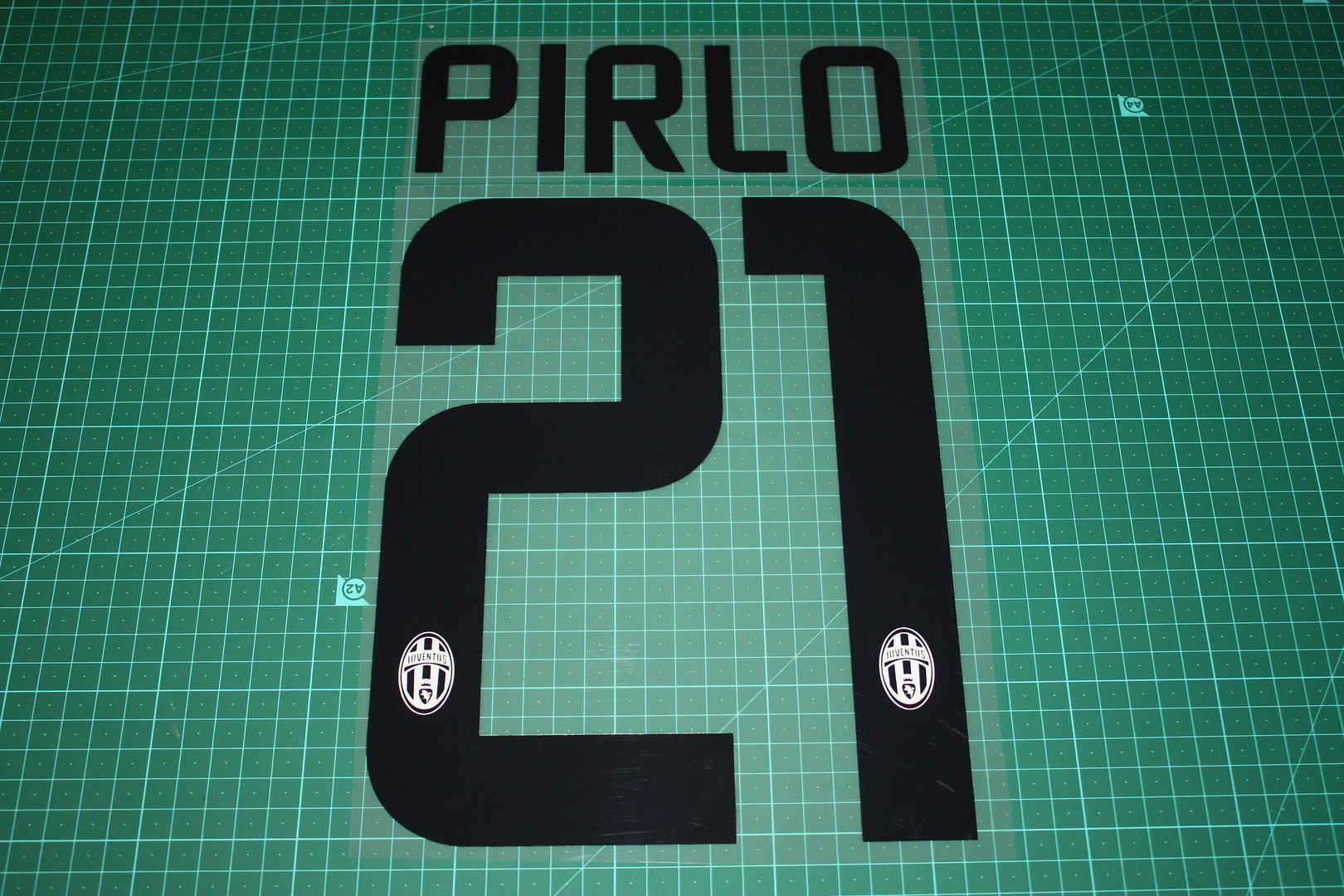 Juventus 14/15 #21 PIRLO Homekit Nameset Printing